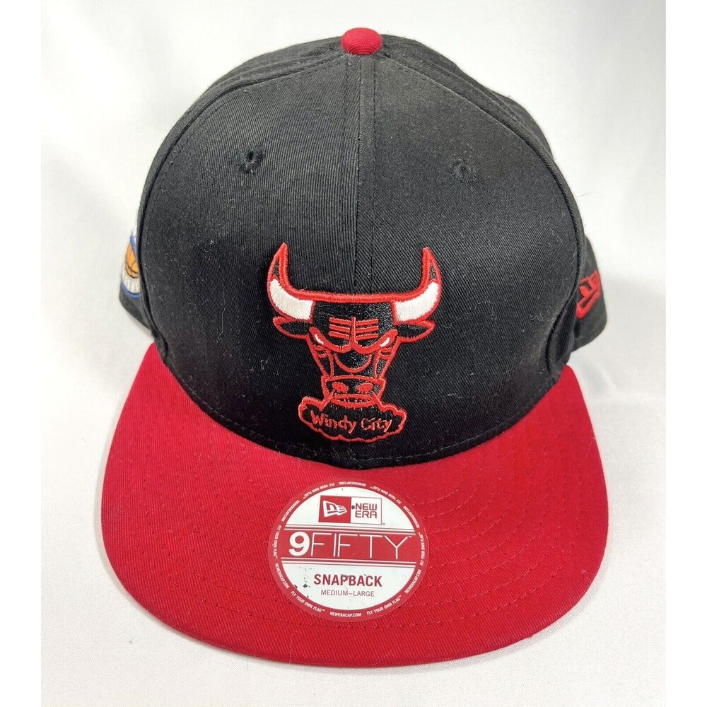New Era 9FIFTY Hardwood Classics NBA Chicago Bulls  Snapback Hat Black